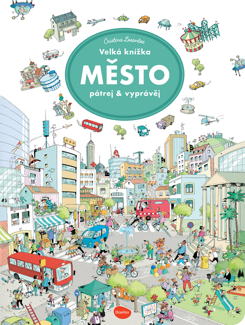 Velká knížka Město – Pátrej &amp; vyprávěj