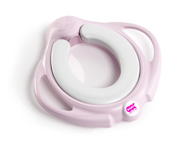 Reduktion für Toilette Pinguo hellrosa 54