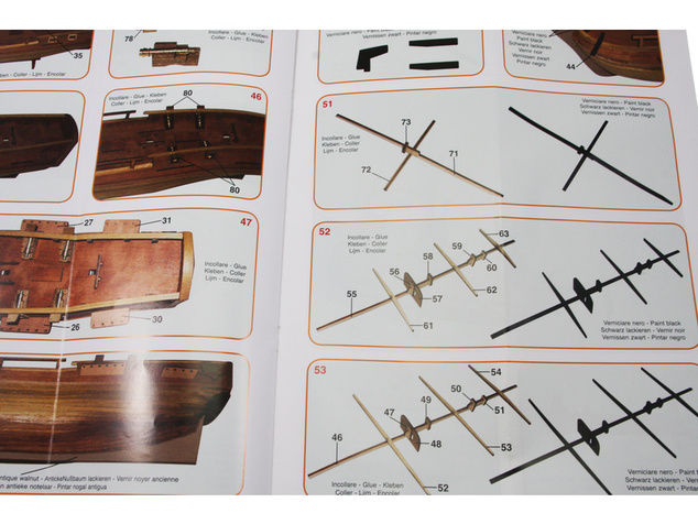 Mantua Model HMS Bounty Le Piccole 1:120 kit