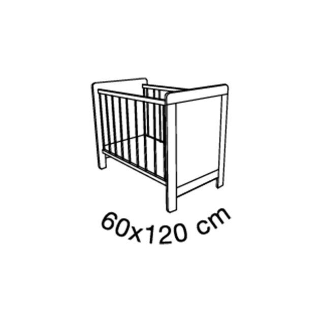 Cuneo di posizionamento per lettino 60×120 cm Spugna
