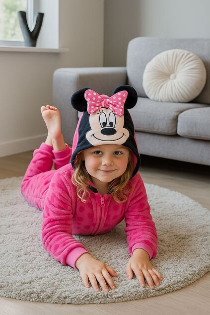 Cozy Noxxiez OS553C Minnie Mouse - detský multifunkčný overal 3 v 1 veľkosť 122/128
