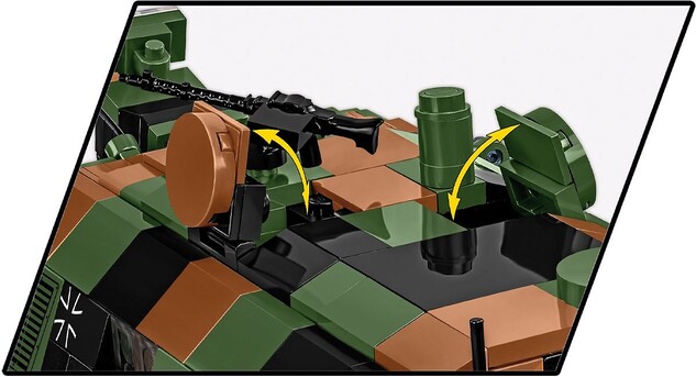 Cobi Armed Forces Panzerhaubitze 2000, 1:35, 1006 k, 1 f