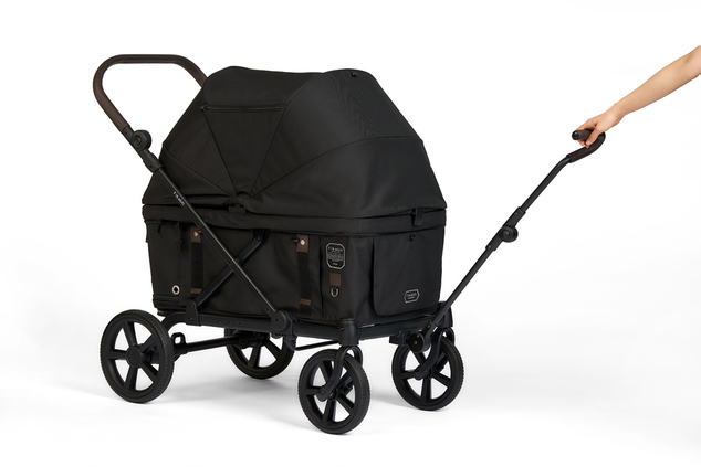 FIKAGO Kinderwagen Kross Schwarz