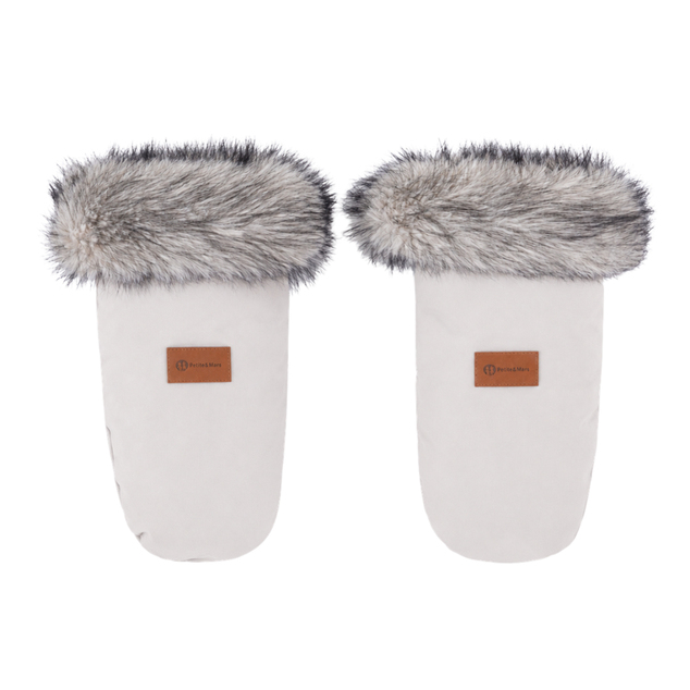 PETITE&amp;MARS Set zimska vreća Comfy 4u1 + rukavice za kolica Fjora Champagne Shower