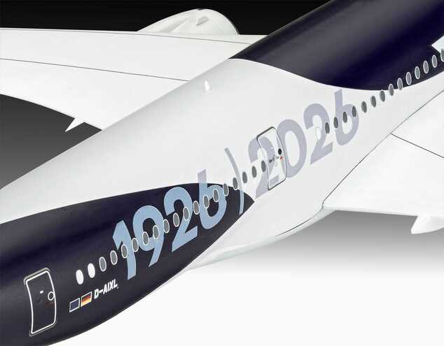 Geschenk-Set Flugzeug 05612 - A350-900 - Lufthansa (100. Jahrestag) (1:144)