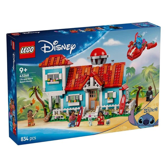 LEGO® Disney 43268 Lilo a Stitch a domček na pláži