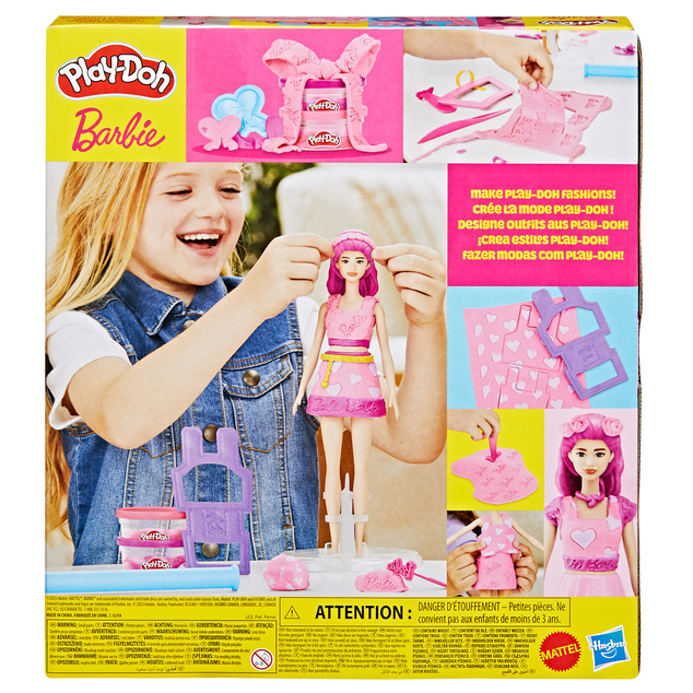 HASBRO - Play-Doh Barbie vlasy a srdce
