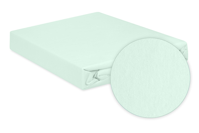 Babymatex Plachta nepremokavá Jersey 70x140 cm mätová