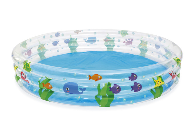 Bestway Piscina gonfiabile con motivo mondo marino, 152x30cm