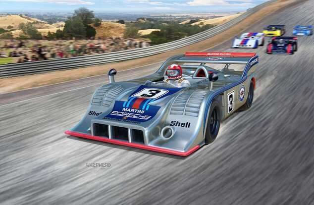 Plastic ModelKit auto 07738 - Porsche 917 (1:32)