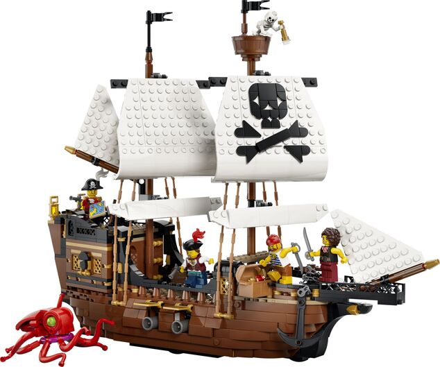 LEGO® Creator 3 en 1 31387 Bateau pirate emblématique