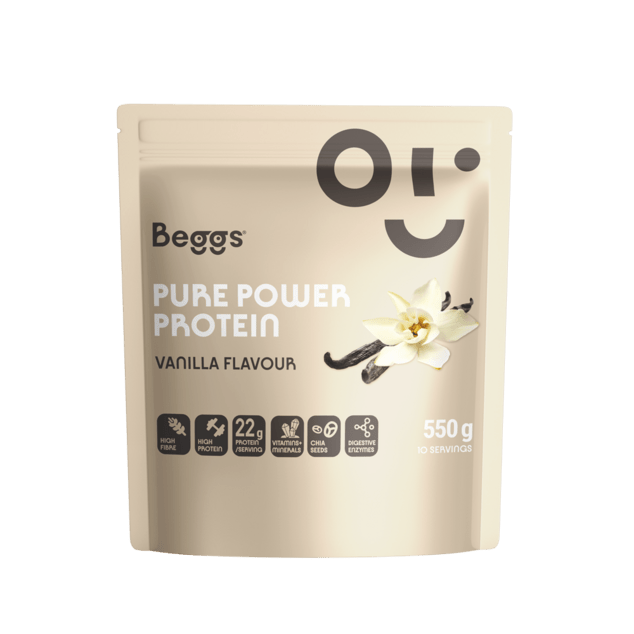 Beggs Pure Power Protein Vanilla (550 g)