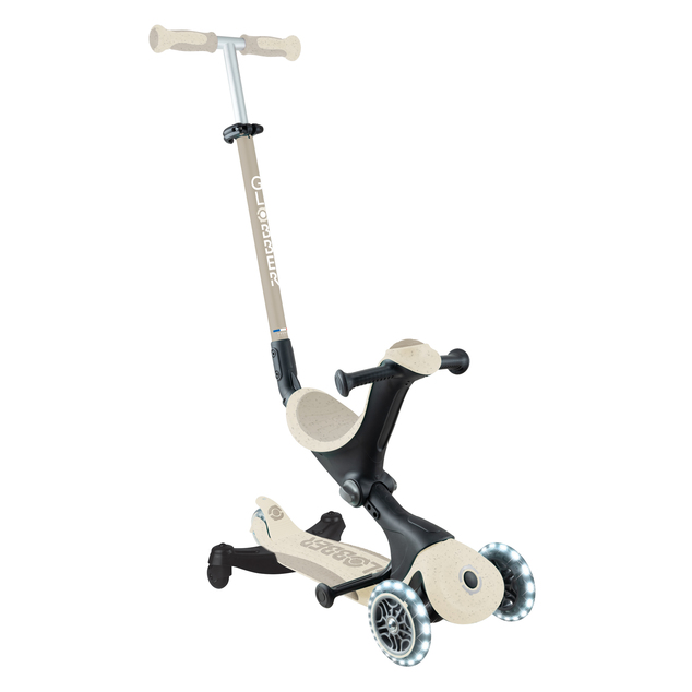 Globber kolobežka Go Up deluxe lights ecologic 360 ° coconut