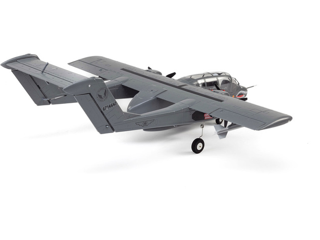 E-flite OV-10 Bronco 0.65m AS3X SAFE Select BNF Basic