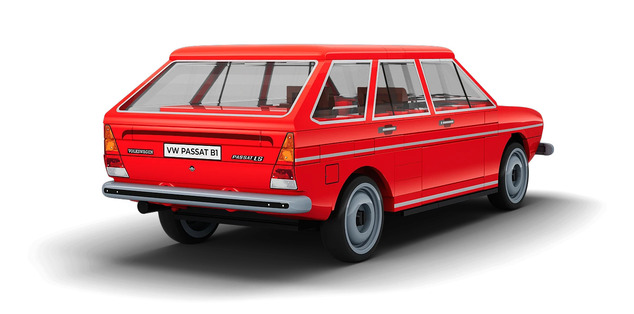 Cobi Volkswagen Passat B1 Variant, 1:35