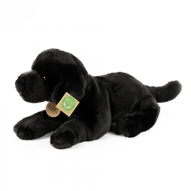 Labrador de peluche negro 40 cm ECO-FRIENDLY