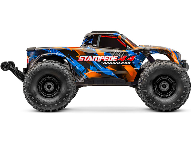 Traxxas Stampede 4x4 1:10 VX3 RTR portocaliu