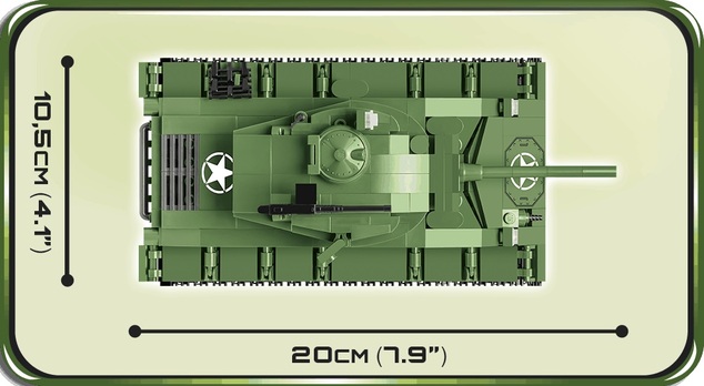 Cobi 2543 M24 Chaffee