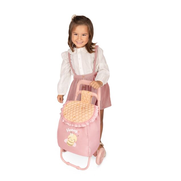 DeCuevas 52070 Borsa da viaggio pieghevole con ruote Honey 2026