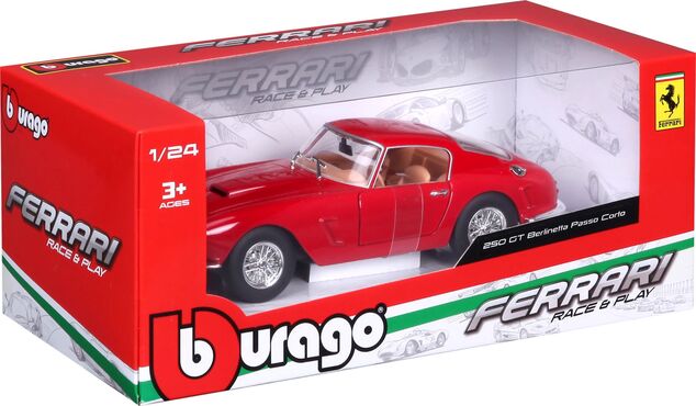 Bburago 1:24 Ferrari 250 GT Berlinetta Rot