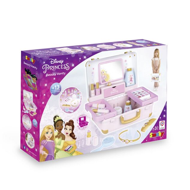 Smoby Disney Princess Kozmetický kufrík s príslušenstvom