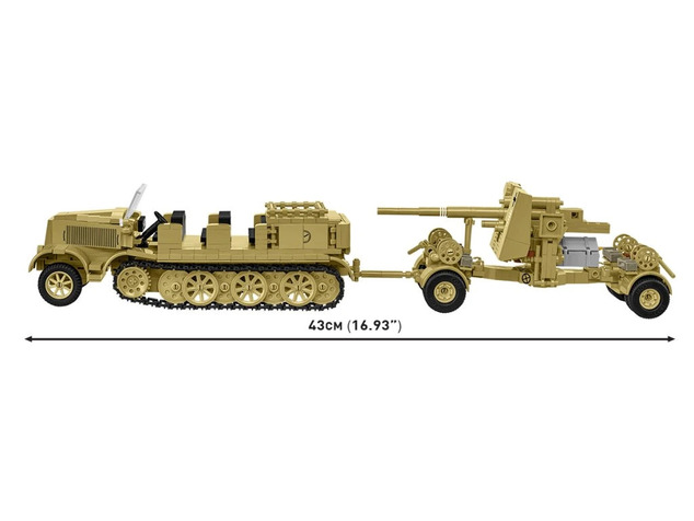 Cobi Sd.Kfz.8 Vučni 8,8 cm Flak 36 DAK
