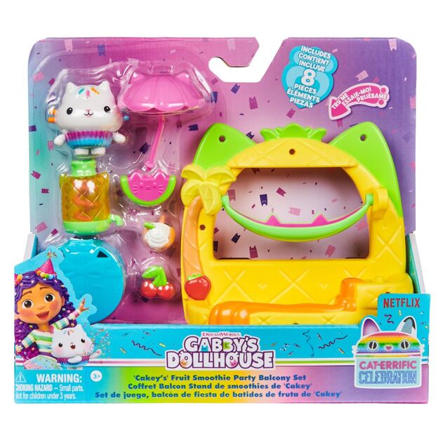 Gabby's Dollhouse Párty na balkóniku