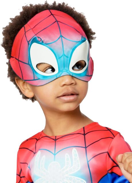 SPIDERMAN svietiaci v tme detský kostým veľkosť XXS(98-104cm)