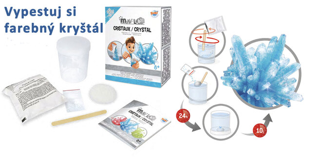Minilab - kryštály