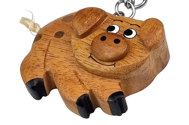 2Kids Toys Drevená kľúčenka veľká Prasa