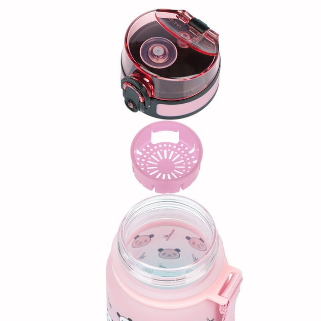 BAAGL Tritanová fľaša na nápoje Gradient Panda, 350 ml