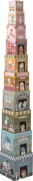 2Kids Toys Skladacia veža z kociek City