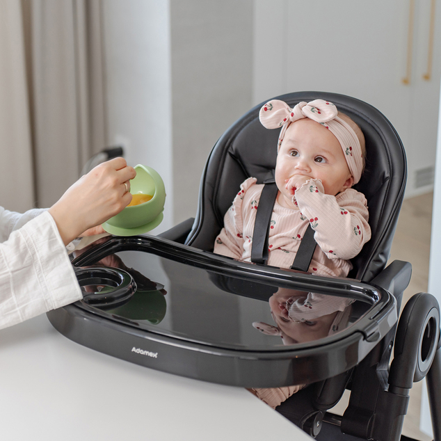 ADAMEX Sedia per bambini Yuno Black