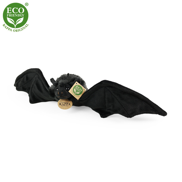 Liliac de pluș negru 16 cm ECO-FRIENDLY