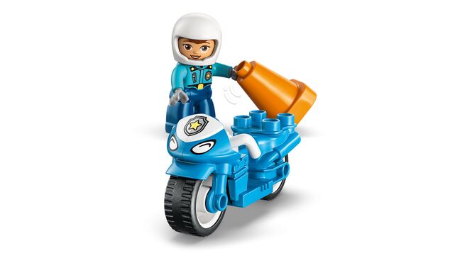 LEGO® DUPLO® 10471 Modrá policajná motorka