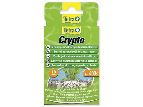 Vorbereitung Tetra Crypto-Dunger 10tb.