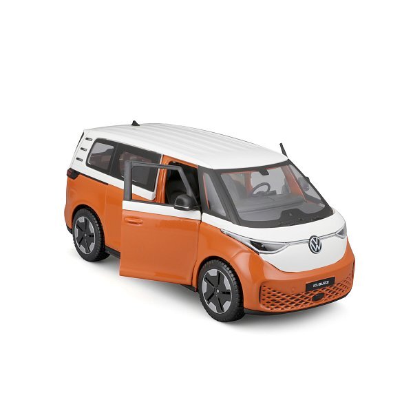 Maisto - 2023 Volkswagen ID.Buzz, bijela, metalik narančasta, 1:24