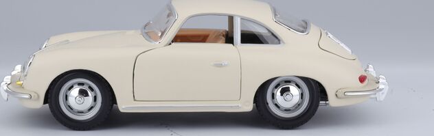 Bburago 1:24 Porsche 356B Coupe (1961) Elfenbein