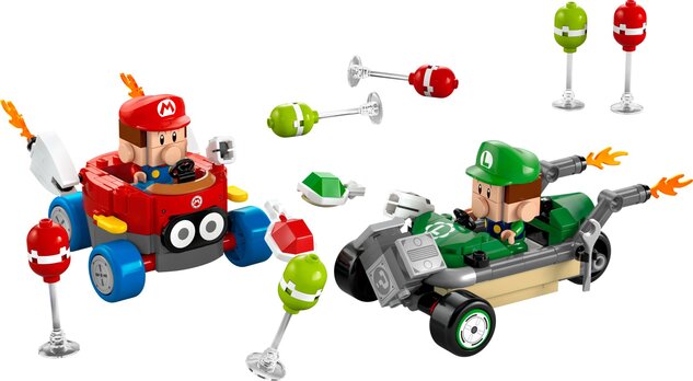 LEGO® Super Mario™ 72034 Mario Kart™ – Baby Mario vs. Baby Luigi