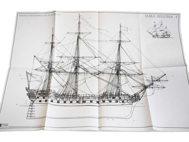 COREL HMS Bellona 1760 1:100 kit