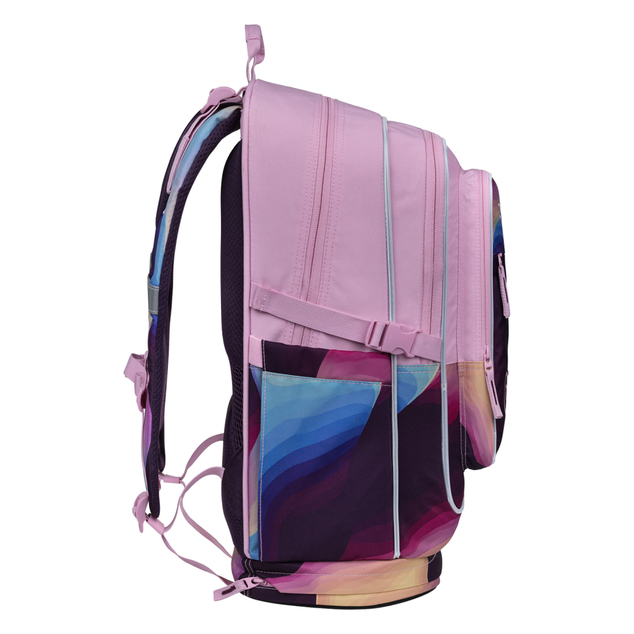 BAAGL SET 5 Cubic Lyra: Rucksack, Federmäppchen, Beutel, Bauchtasche, Notebookhülle GRS