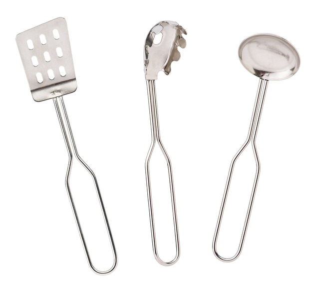 Woody - Set di utensili da cucina, 12 pezzi