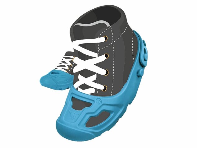 Cubiertas protectoras para zapatos para niños Shoe-Care BIG - azules