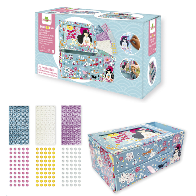 Sycomore Stick &amp; Fun - 3D mosaico - organizador de lápices