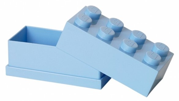 LEGO® Minibox 8 - Hellblau 46 x 92 x 43 mm