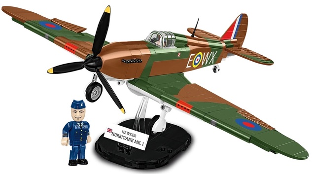 Cobi II WW Hawker Hurricane No 302 Sqn. RAF, 1:32, 373 k, 1 f