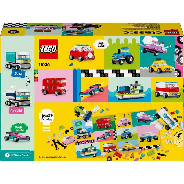 LEGO® Classic 11036 Tvorivé vozidlá
