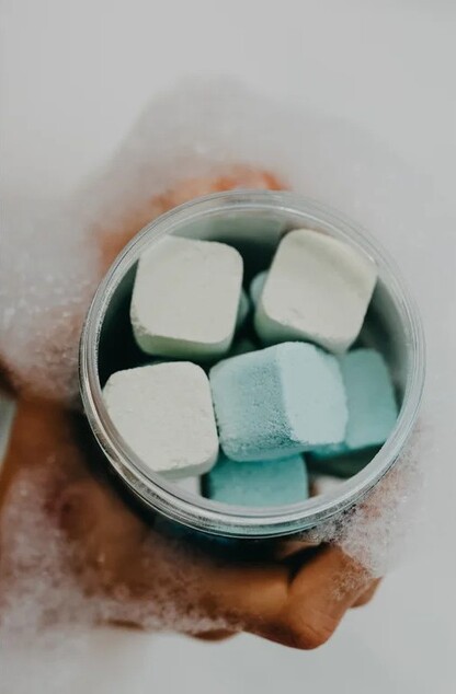 PURE HARMONY SEL de bain Cubes effervescents pour le rhume avec probiotiques 180g