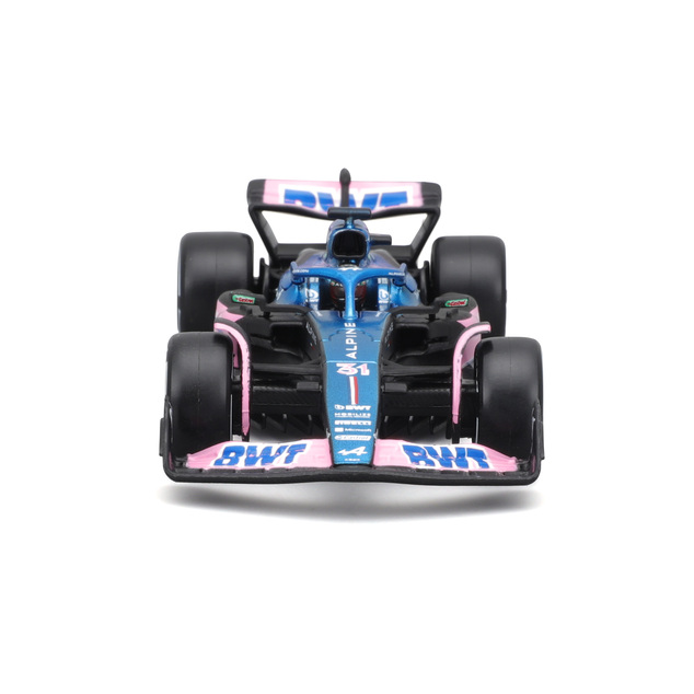 Bburago 1:43 RACE Formula F1 - BWT Alpine F1 Team A524 (2024) #31 (Esteban Ocon) - with dr