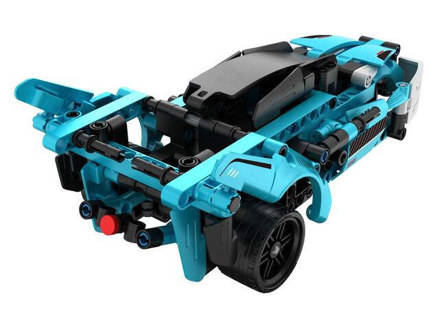 iM.MASTER Juego de construcción 2 en 1 coche de retroceso plástico 293 piezas
